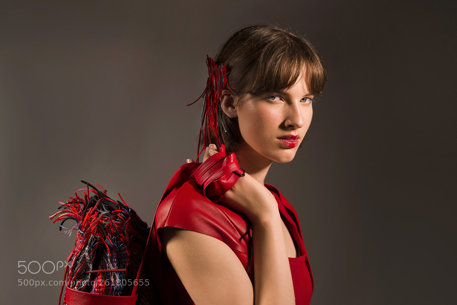 Nikon D750 sample photo. Punk red photography