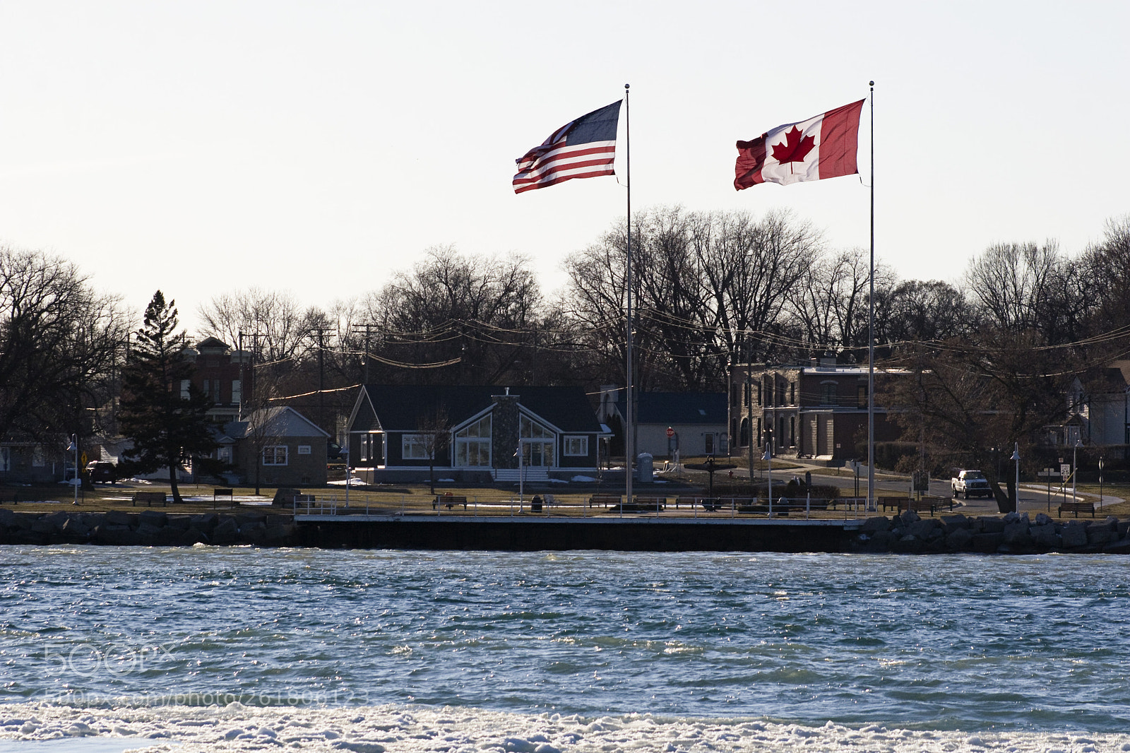 Canon EOS 30D sample photo. The flags photography