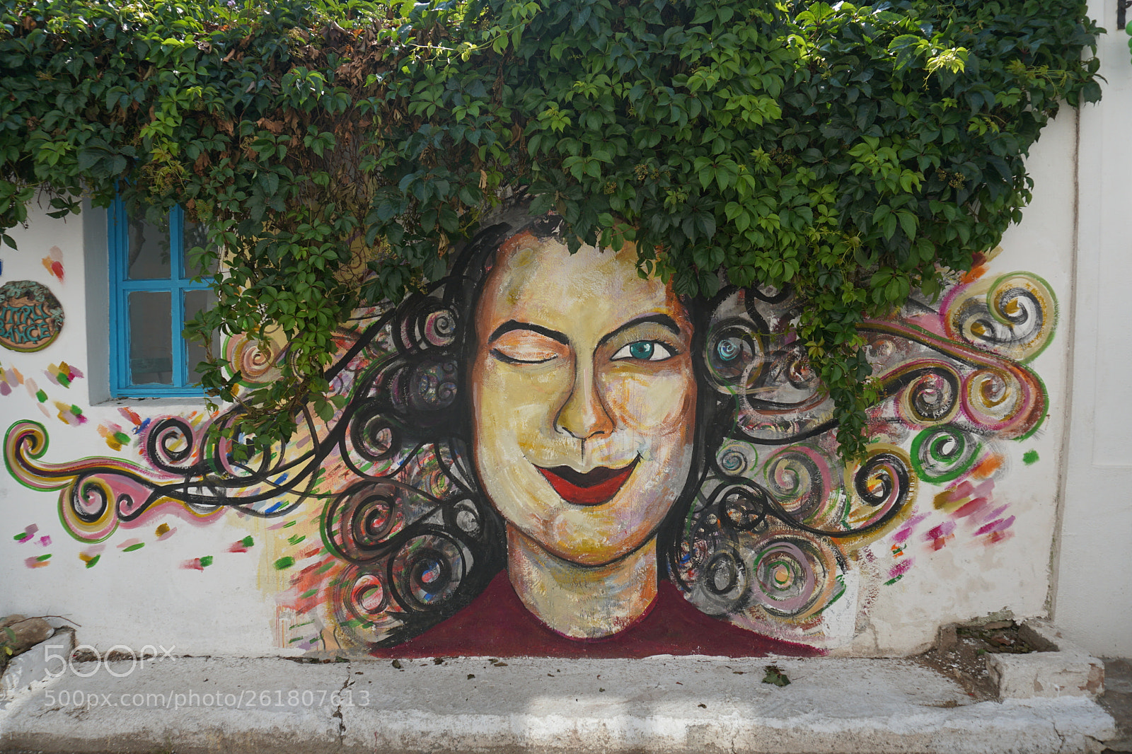 Sony a6300 sample photo. Bozcaada, graffiti art. photography