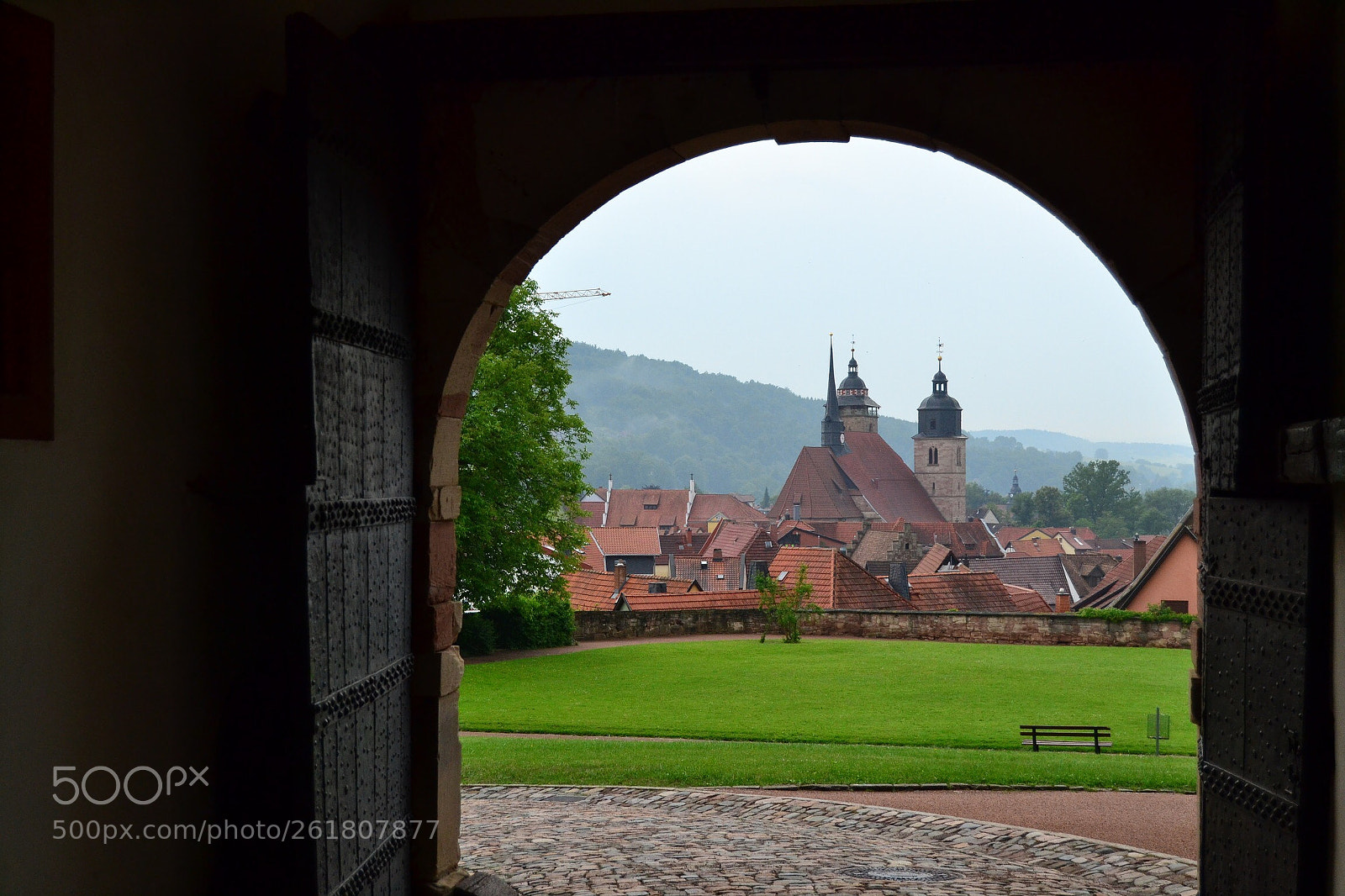 Nikon D3100 sample photo. Blick von schloss wilhelmsburg  photography