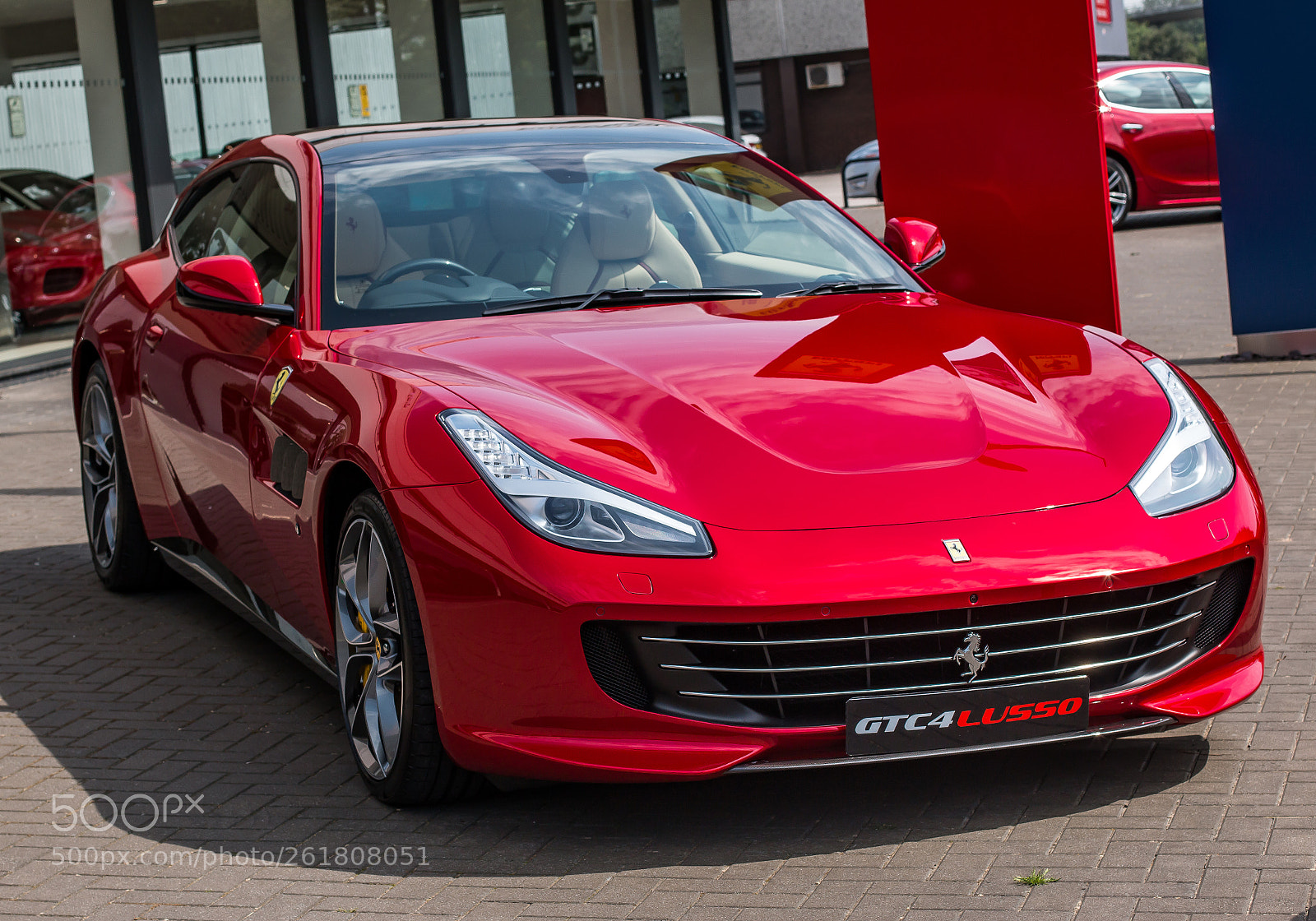 Canon EOS 70D sample photo. Ferrari gtc4 lusso t photography