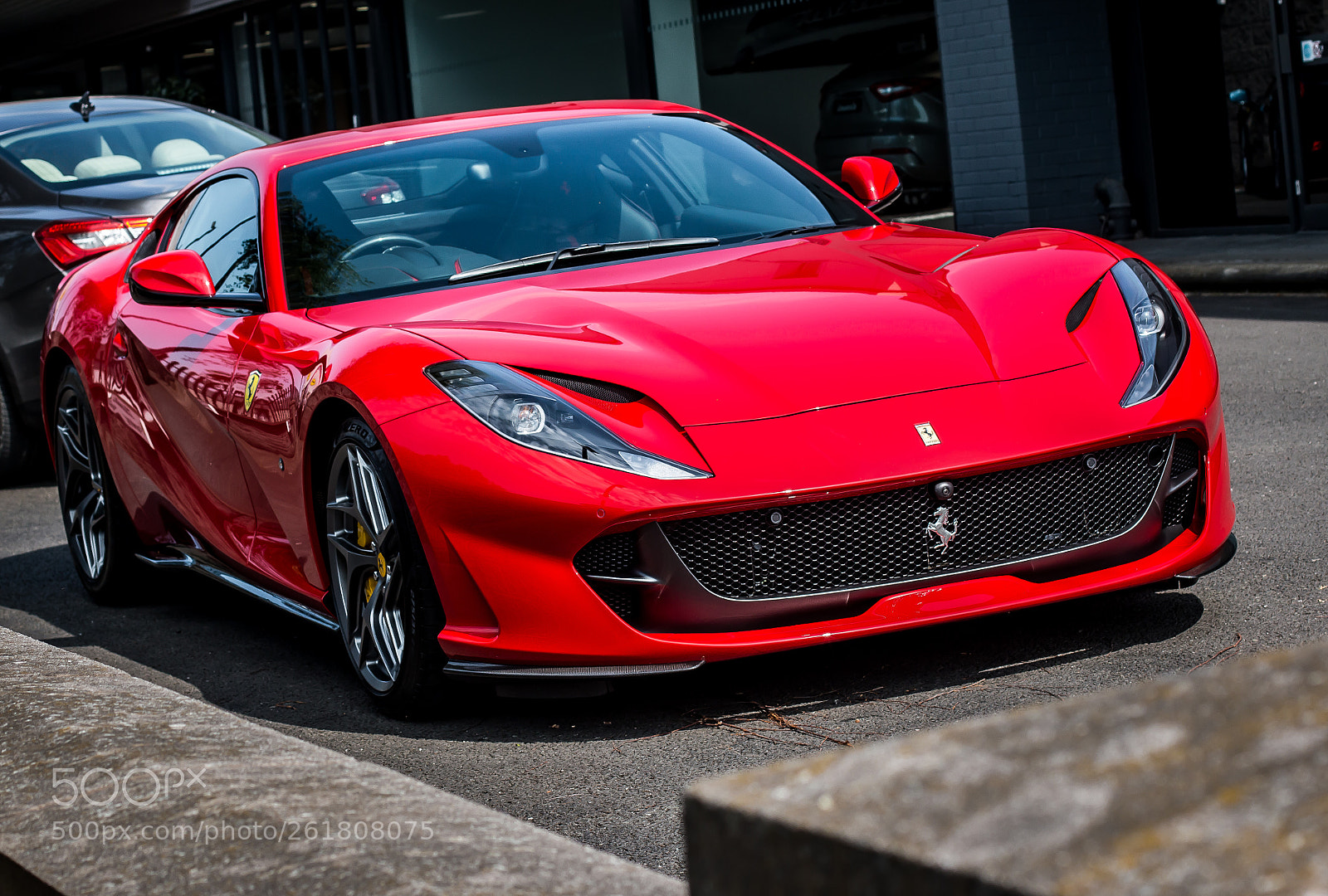 Canon EOS 70D sample photo. Ferrari 812 superfast photography