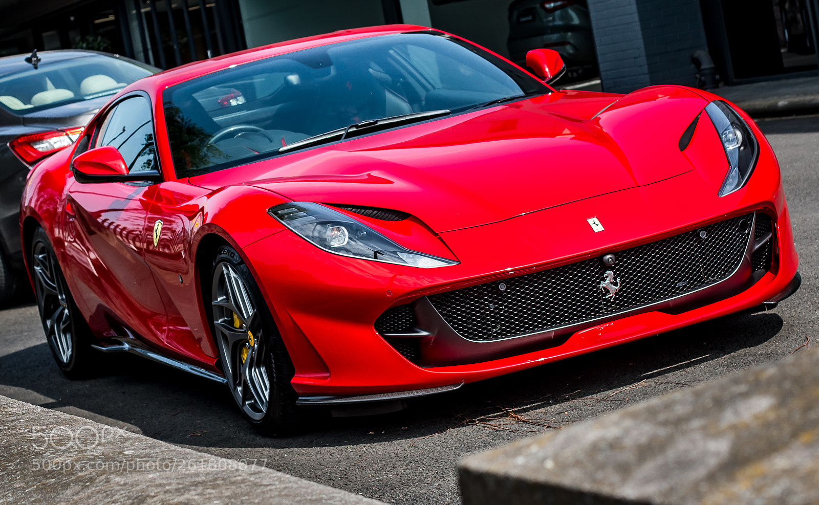 Canon EOS 70D sample photo. Ferrari 812 superfast photography