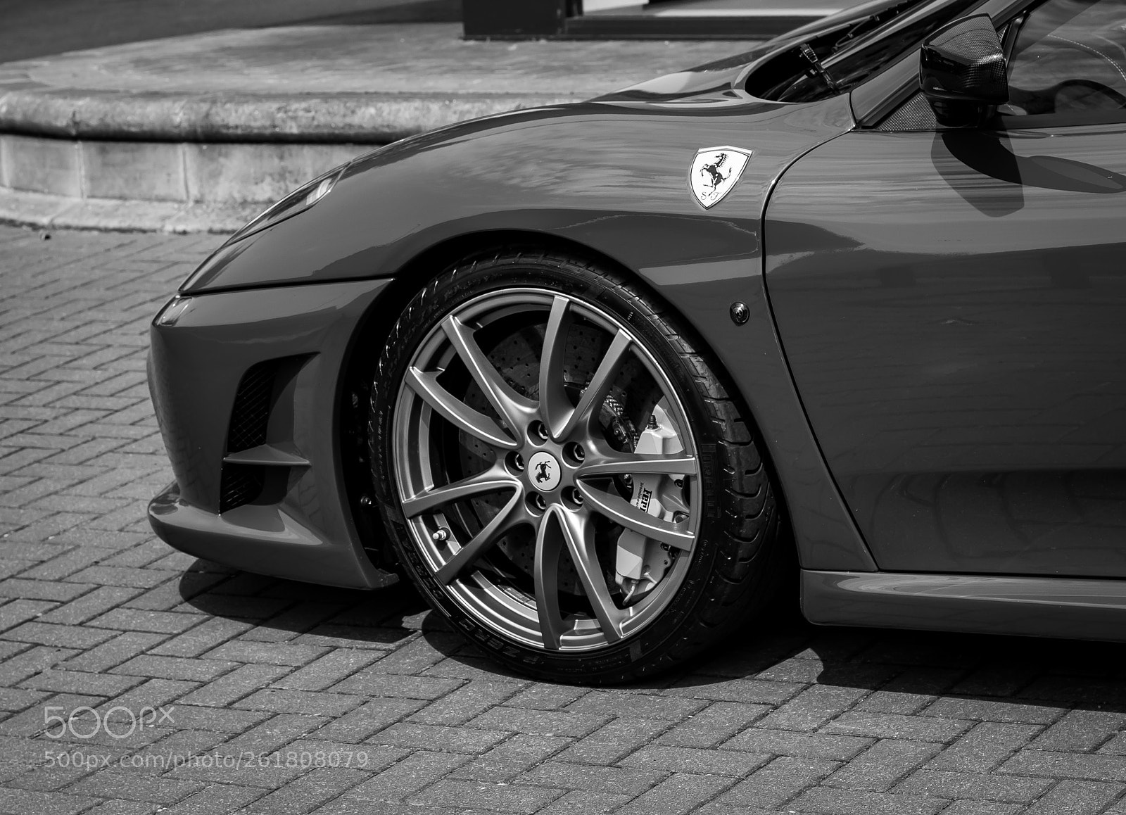 Canon EOS 70D sample photo. Ferrari 430 scuderia photography