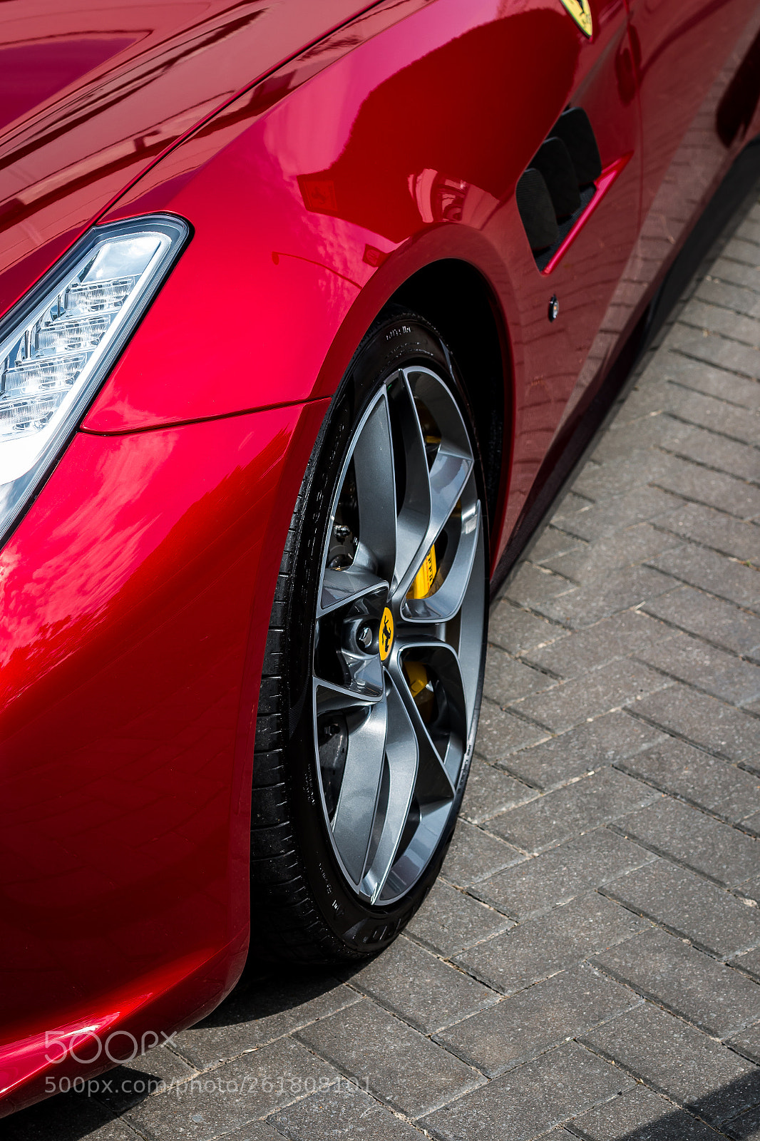 Canon EOS 70D sample photo. Ferrari gtc4 lusso t photography