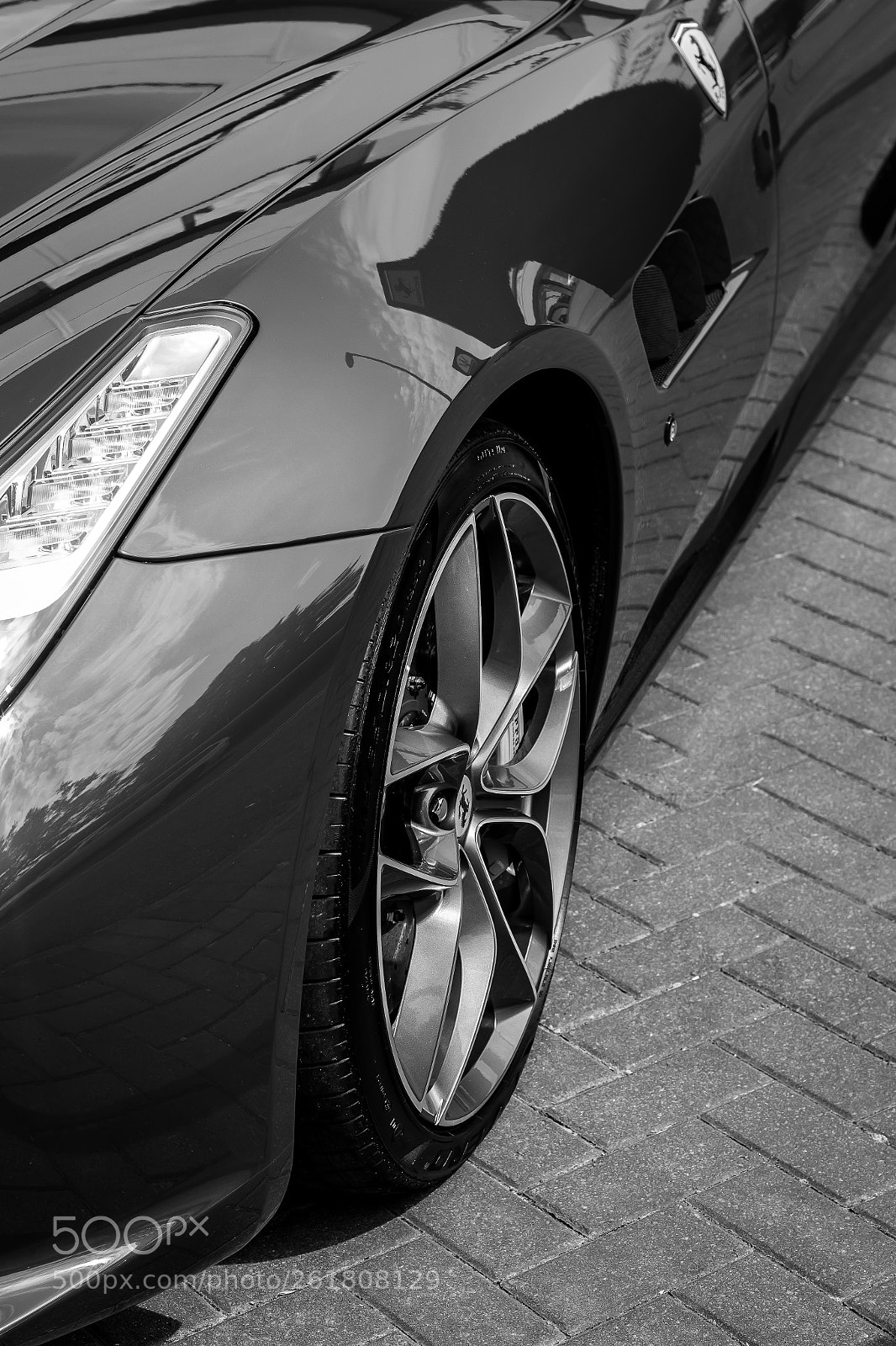 Canon EOS 70D sample photo. Ferrari gtc4 lusso t photography