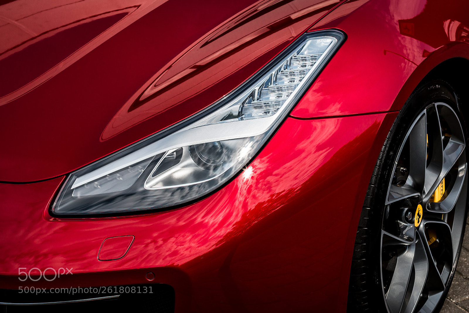 Canon EOS 70D sample photo. Ferrari gtc4 lusso t photography