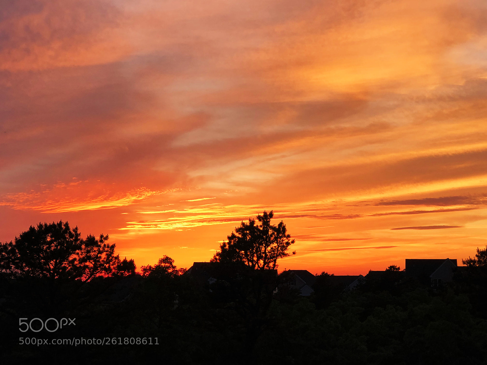 Apple iPhone 8 Plus sample photo. Sunset from the ridge photography