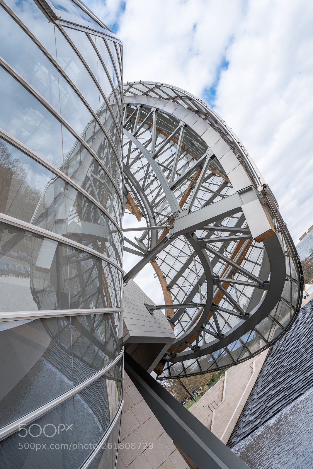 Nikon D750 sample photo. Fondation louis vuitton photography