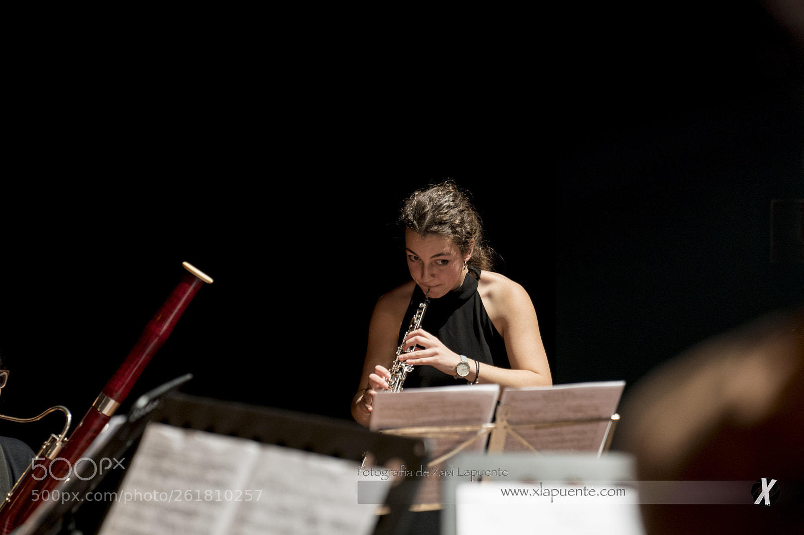 Sony a9 sample photo. Oboe concert photography