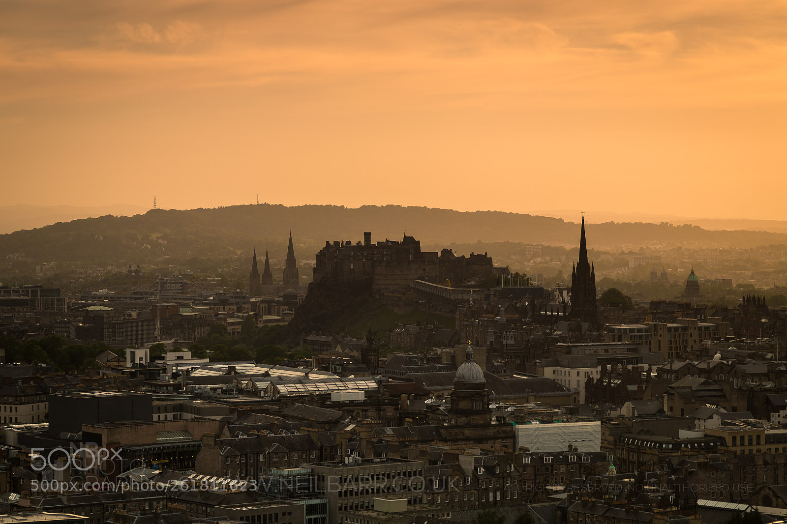 Canon EOS 6D sample photo. Edinburgh castle photography