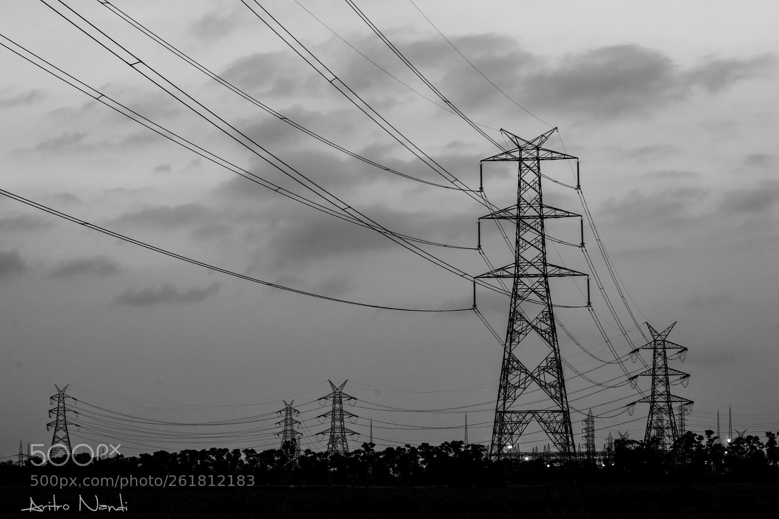 Nikon D3300 sample photo. Structural version of electricity photography