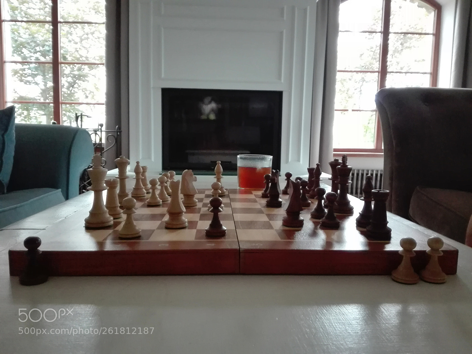 HUAWEI P8 Lite sample photo. Playing chess photography