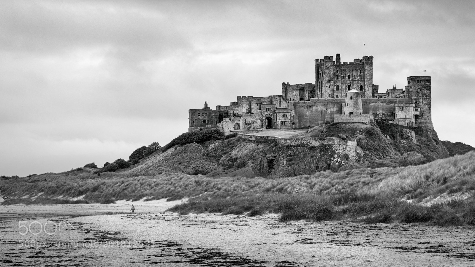 Fujifilm X-H1 sample photo. Bamburgh castle photography
