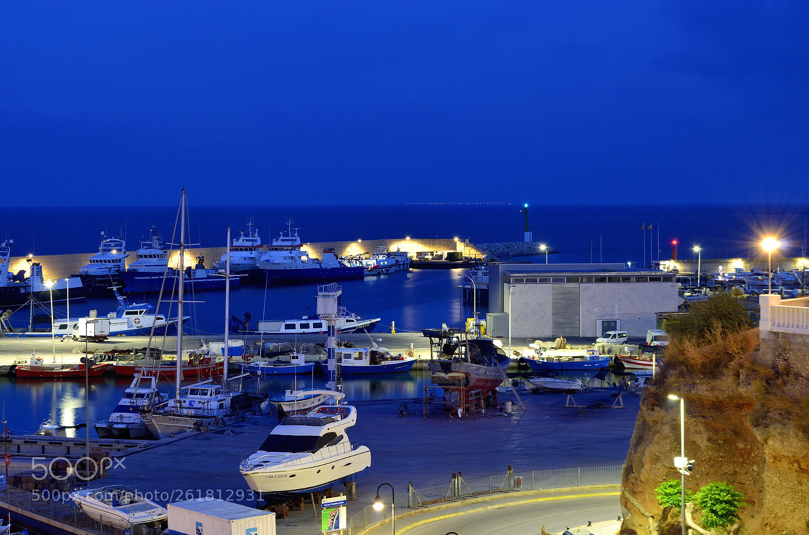 Nikon D5100 sample photo. Hora azul en ametlla photography
