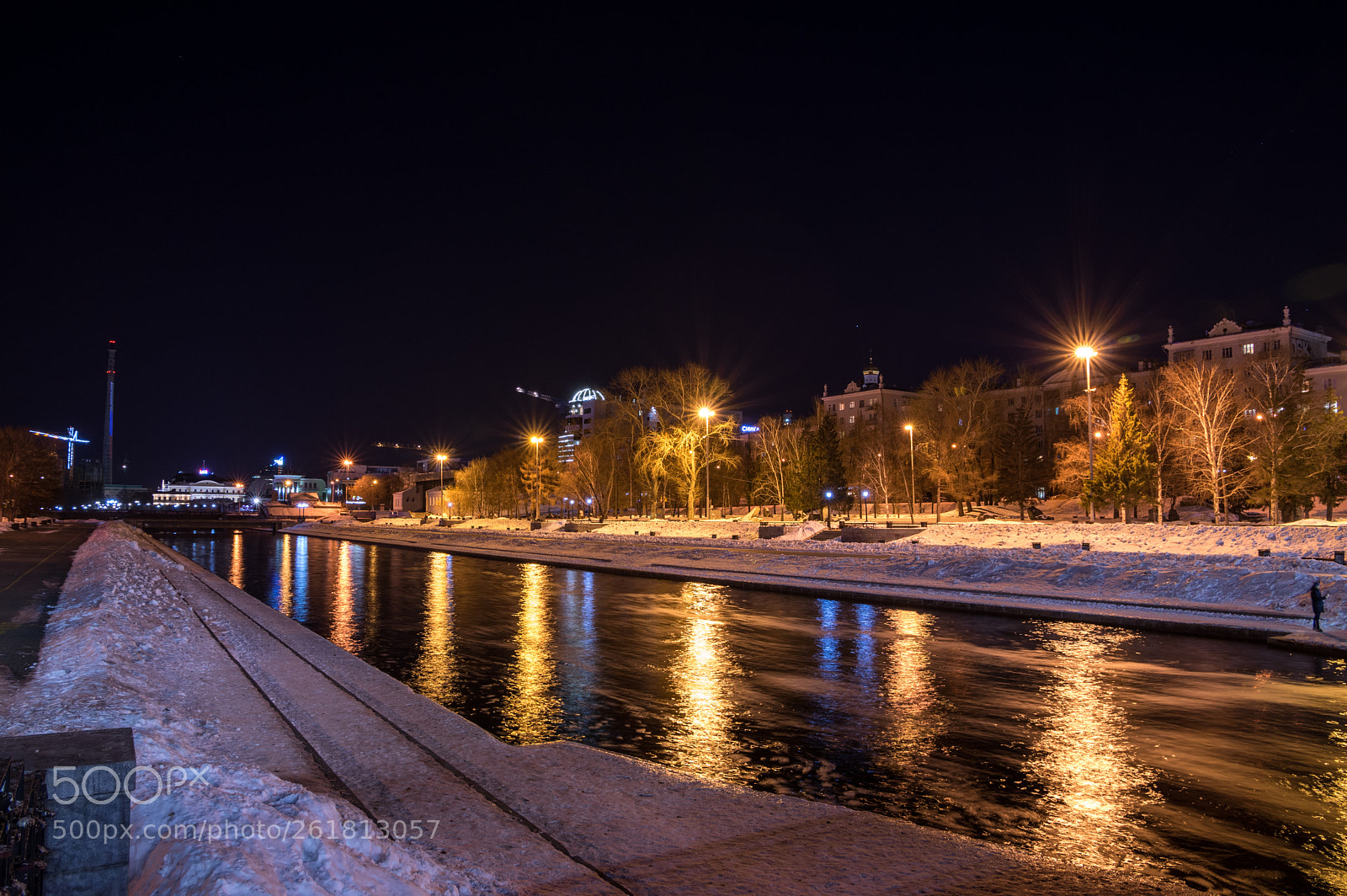 Pentax K-3 sample photo. River in the winter photography