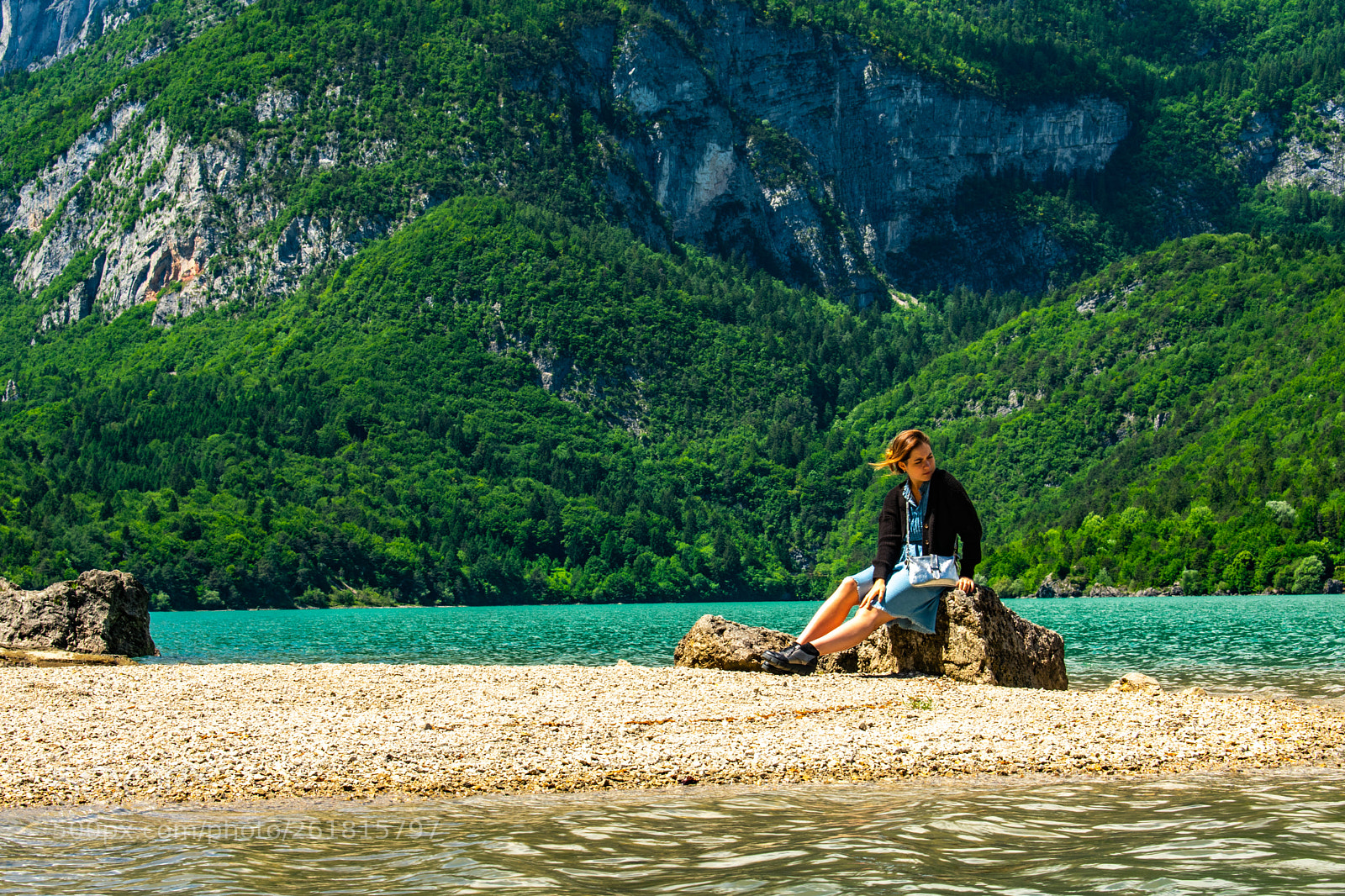 Nikon D3400 sample photo. La ragazza del lago photography