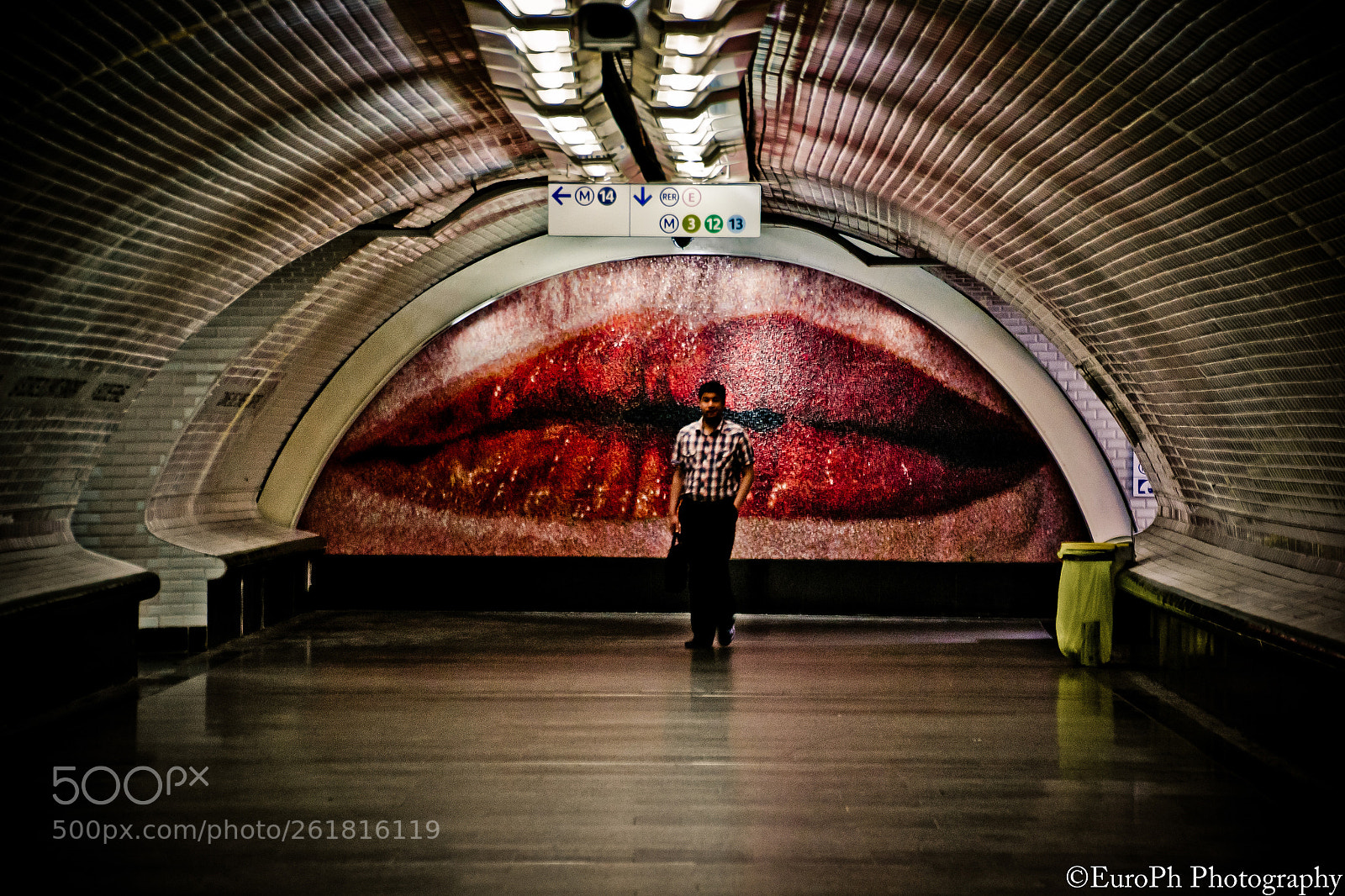 Nikon D3100 sample photo. Metro parisien photography