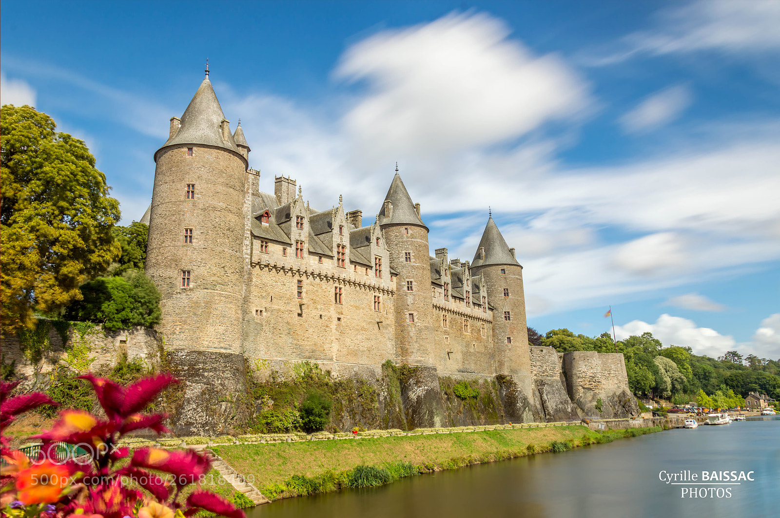 Nikon D3200 sample photo. Château de josselin photography