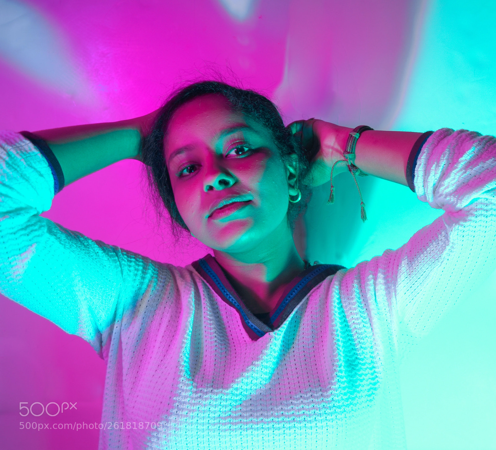 Nikon D3400 sample photo. Studio portrait photography