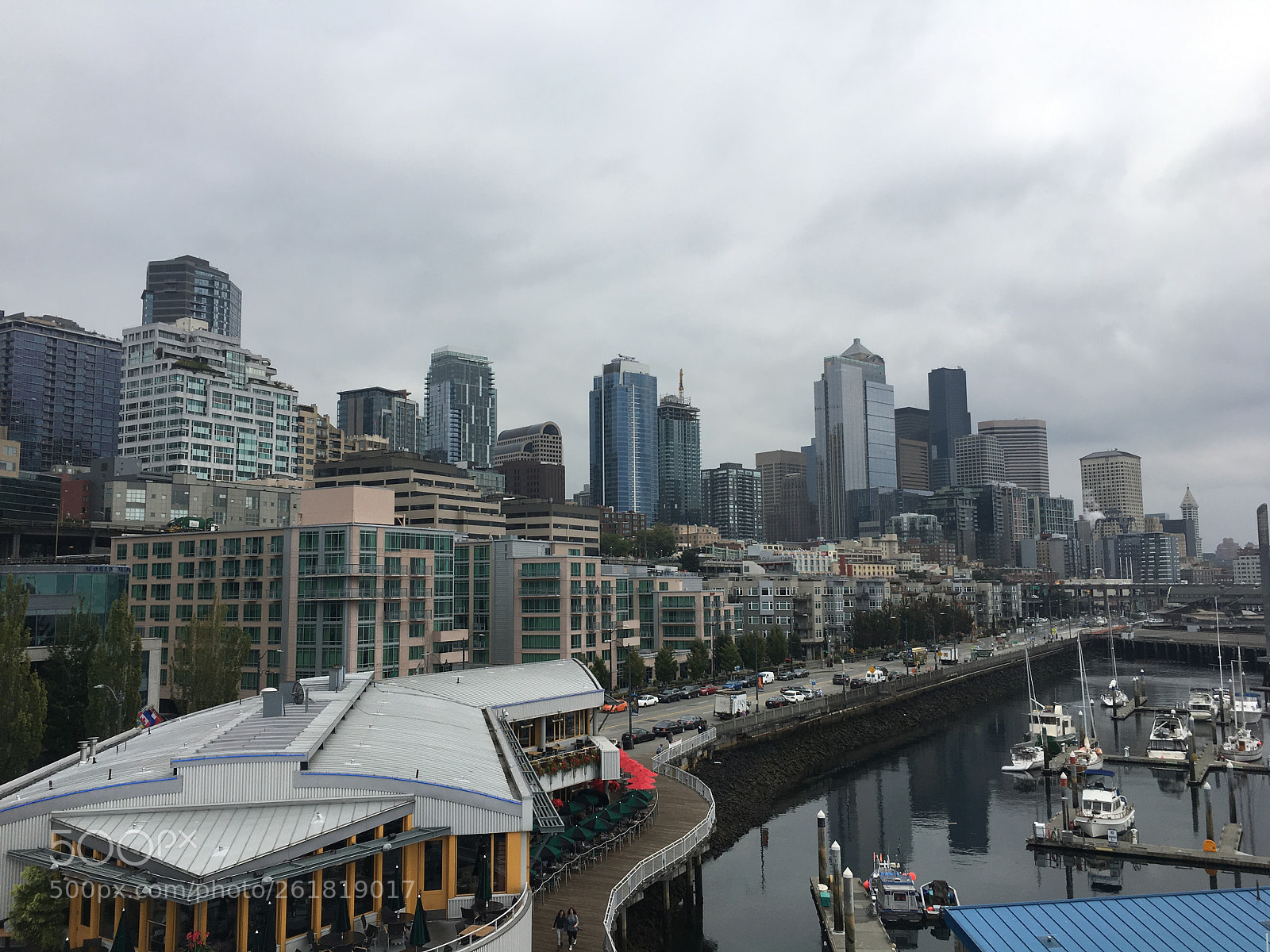 Apple iPhone 6s sample photo. Seattle cityscape photography