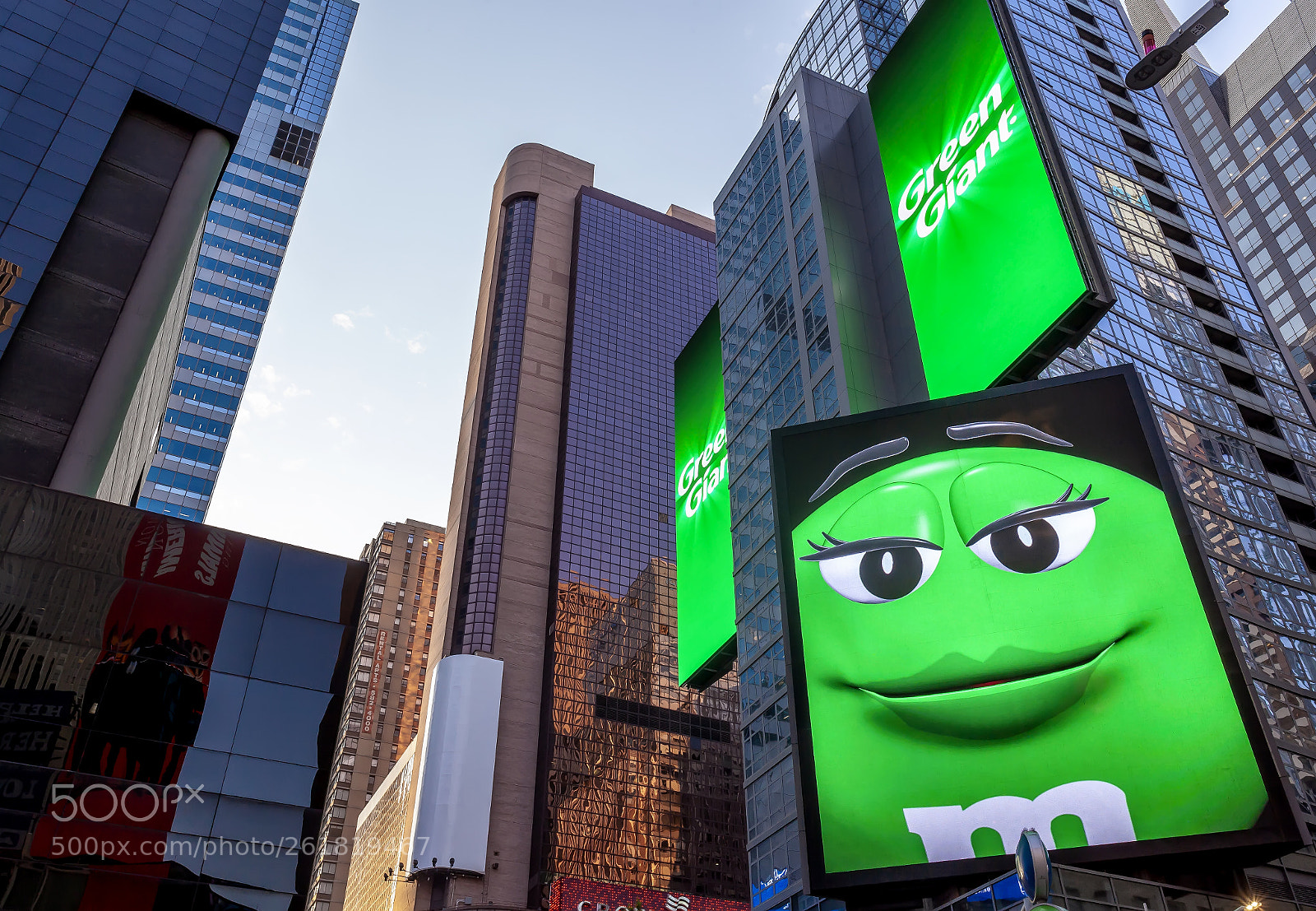 Canon EOS 5D Mark II sample photo. Midtown manhattan signs photography
