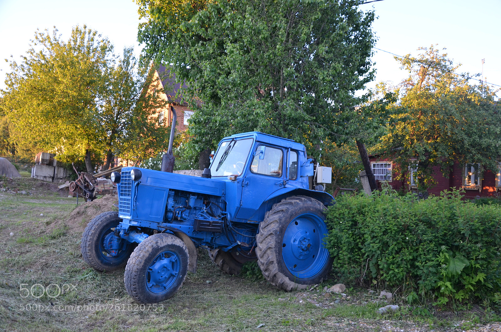 Nikon D5100 sample photo. Tractor photography