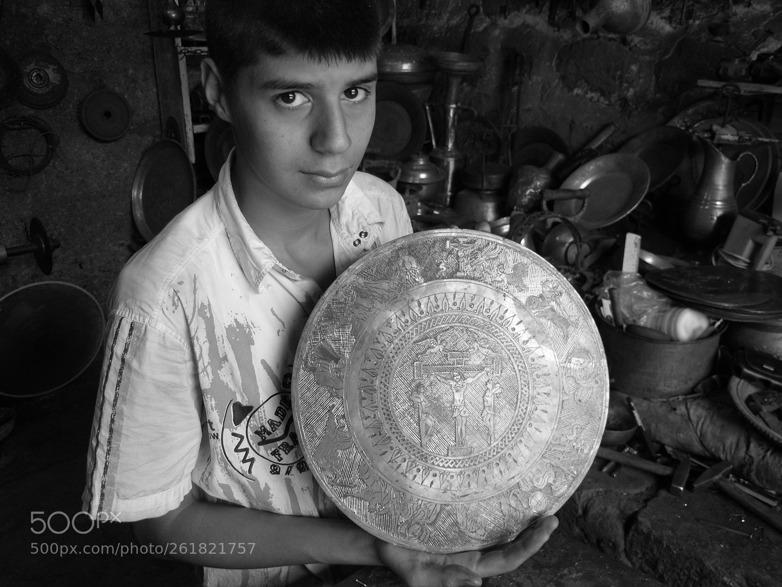 Olympus C8080WZ sample photo. Young coppersmith of mardin.. photography