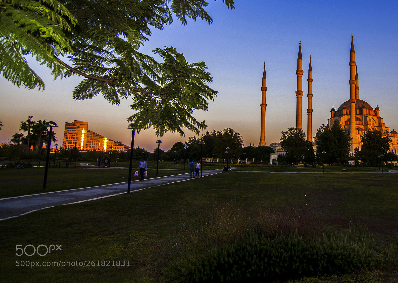 Nikon D90 sample photo. Sunset on the mosque photography