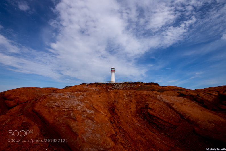 Canon EOS 1100D (EOS Rebel T3 / EOS Kiss X50) sample photo. Lighthouse, magdalen islands, quebec photography