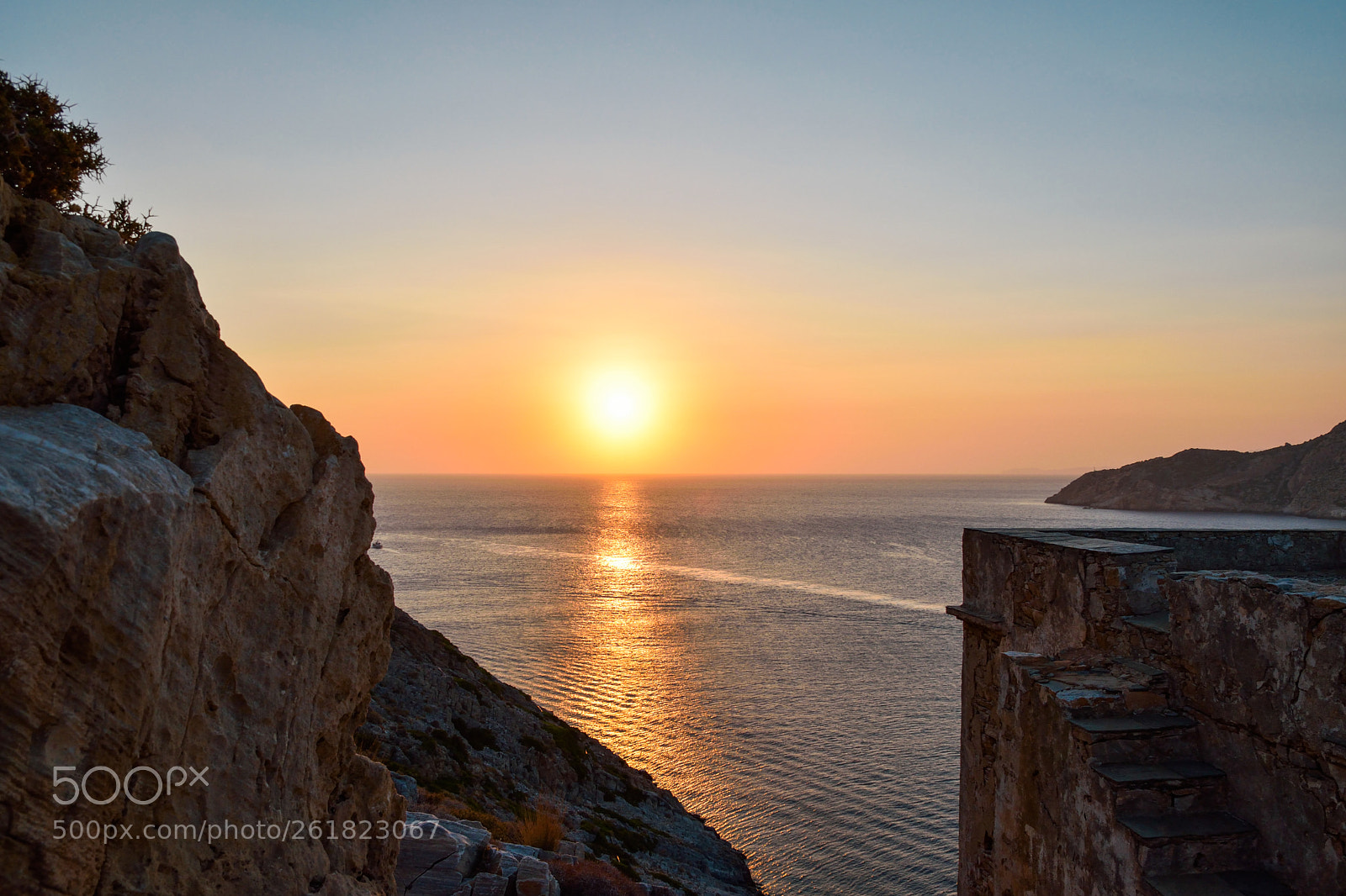 Nikon D5500 sample photo. Sifnos faros photography