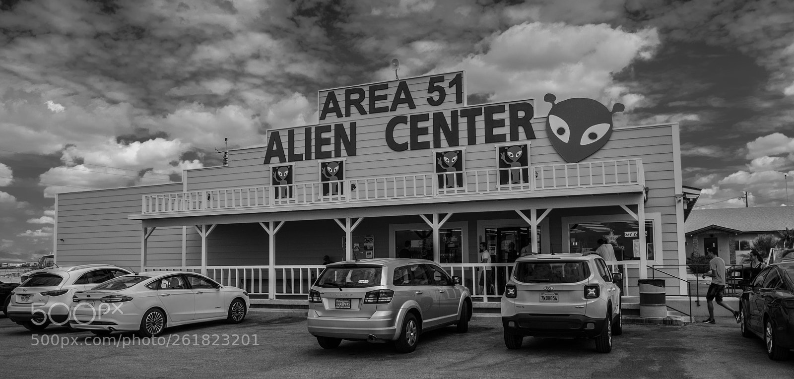 Fujifilm X-T20 sample photo. Area 51 alien center, nevada photography