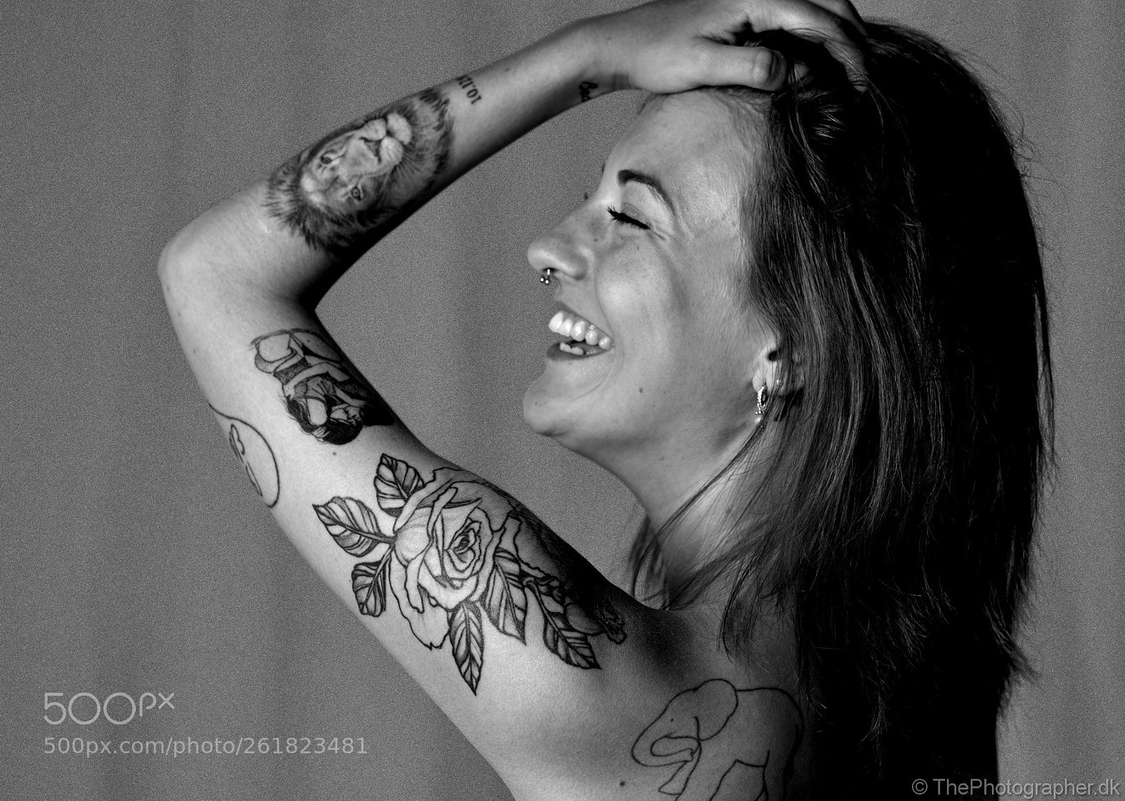 Nikon D850 sample photo. Woman with the elephant photography
