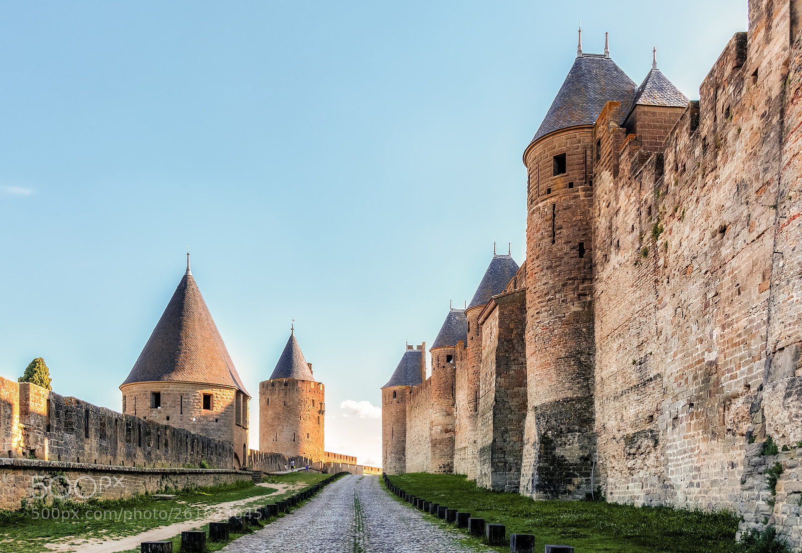 Nikon D7100 sample photo. Sunset carcassonne photography