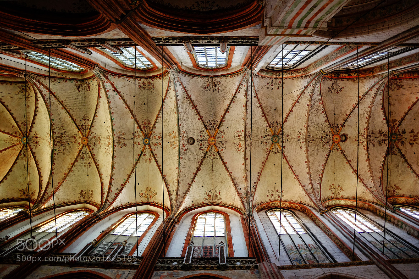 Fujifilm X100T sample photo. Marienkirche, lübeck photography