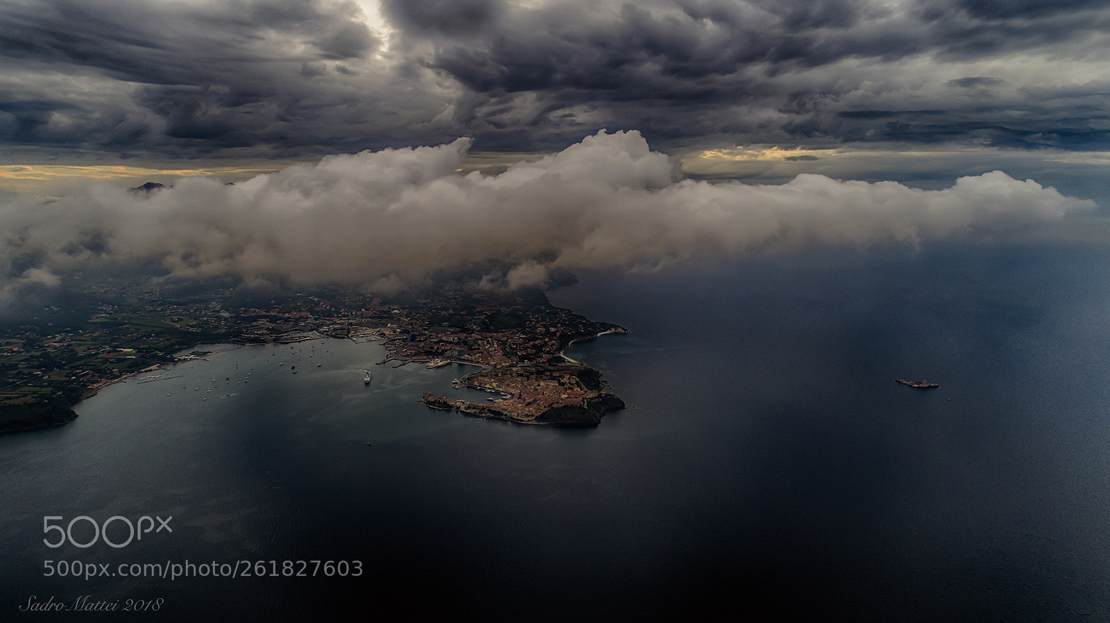 DJI FC6310 sample photo. Portoferraio 2018 photography