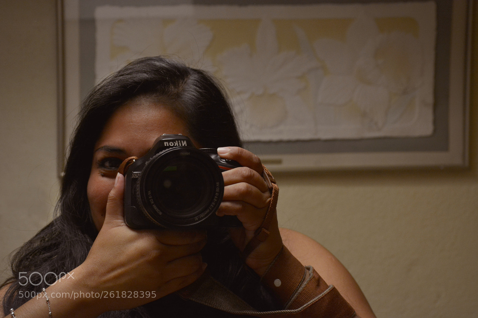 Nikon D5200 sample photo.  "sonríe "
autorretrato  photography