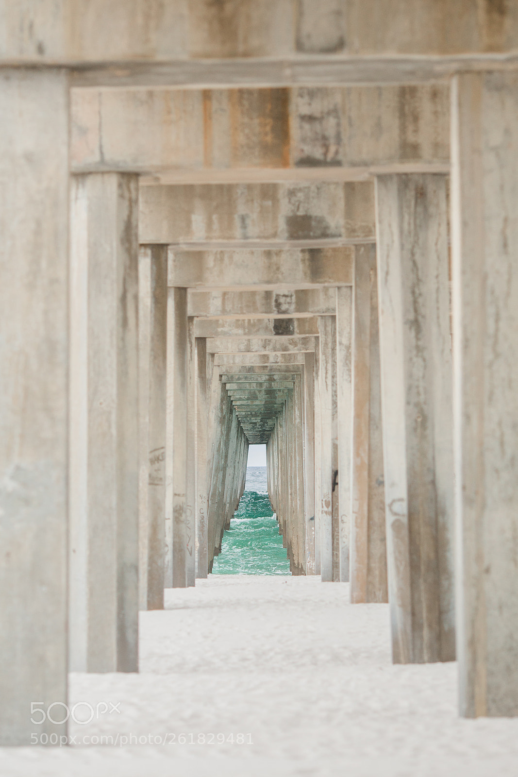 Canon EOS 6D sample photo. Under the boardwalk photography