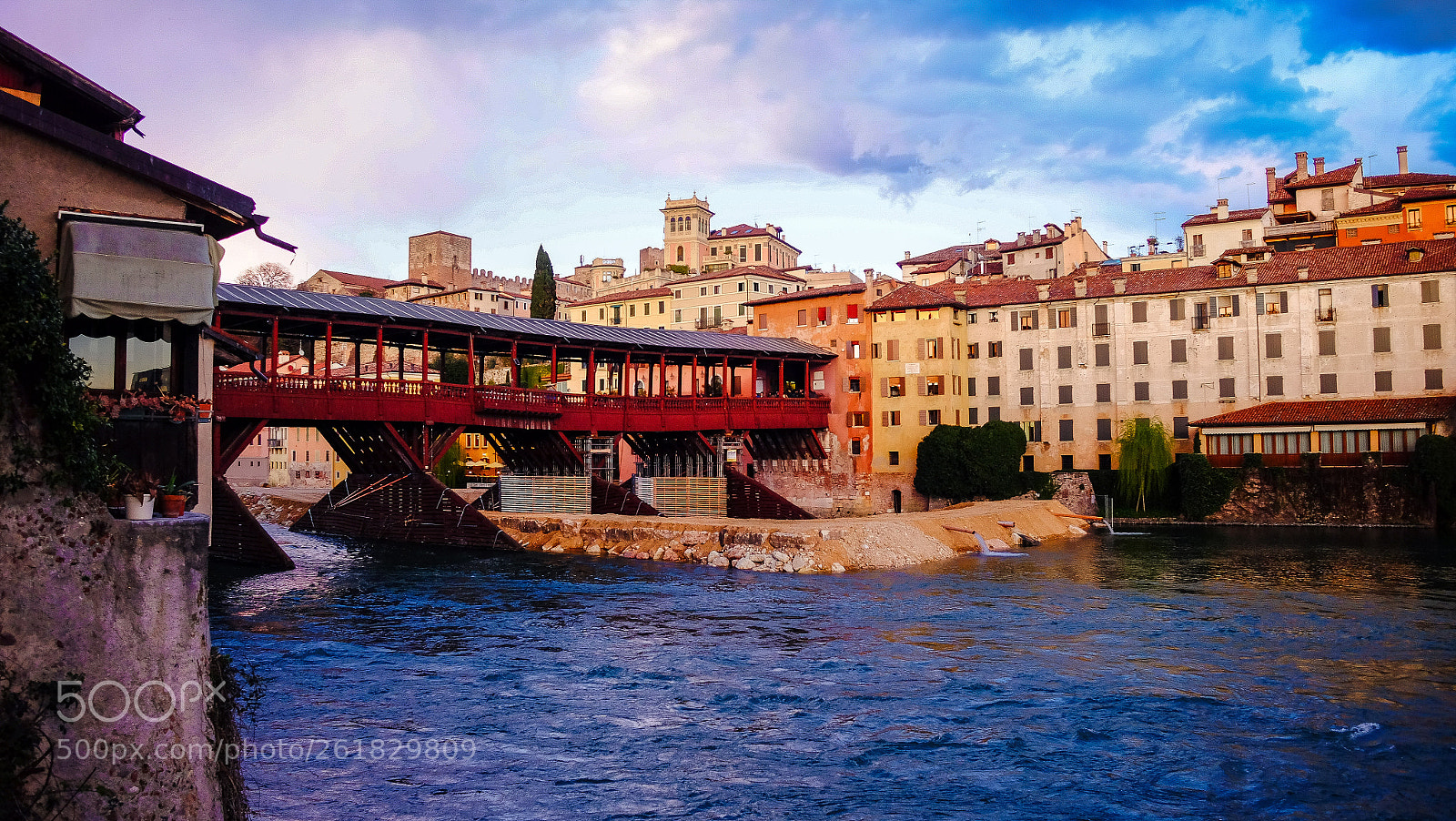 Fujifilm X100T sample photo. Ponte degli alpini at photography