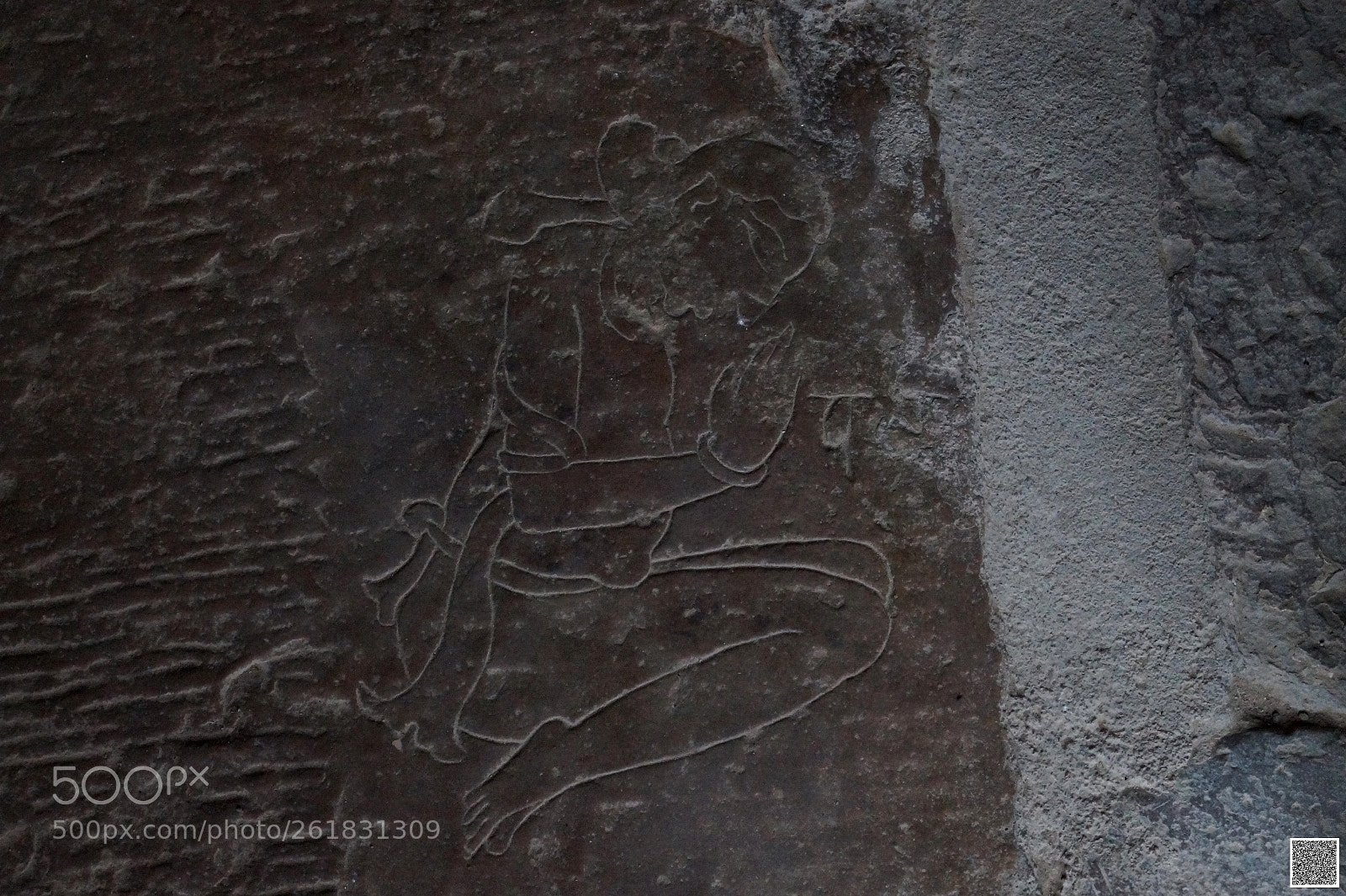 Sony SLT-A58 sample photo. Carving on wall khajuraho photography