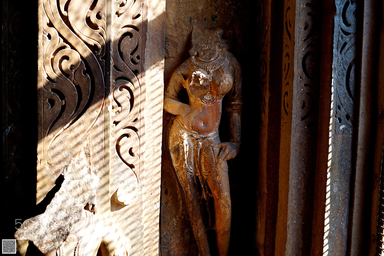 Sony SLT-A58 sample photo. Devi idol ruined by photography