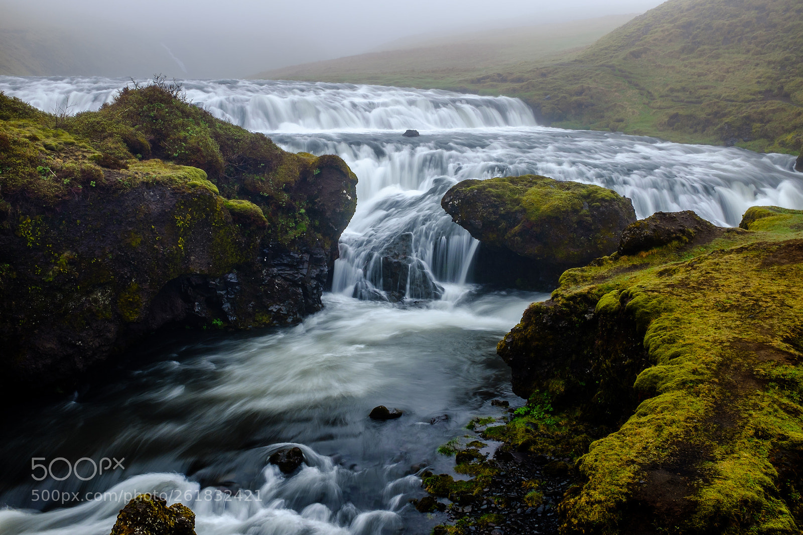 Fujifilm X100S sample photo. Icelandic waterfall photography