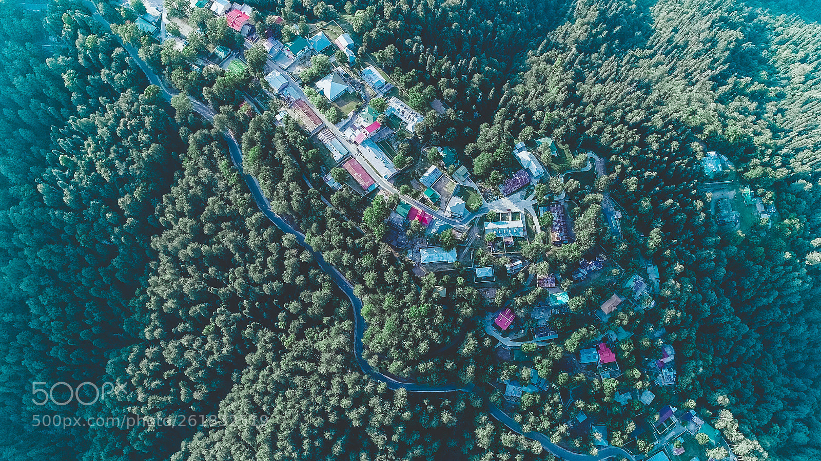DJI FC6310 sample photo. Amazing view of khanspur photography
