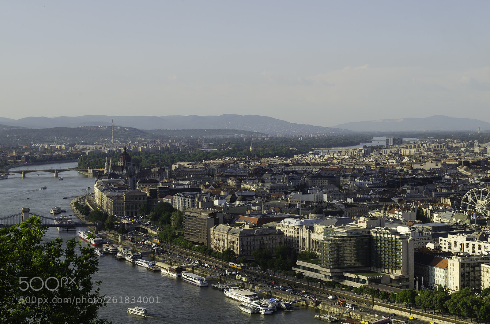 Nikon D5100 sample photo. Panorama of budapest photography