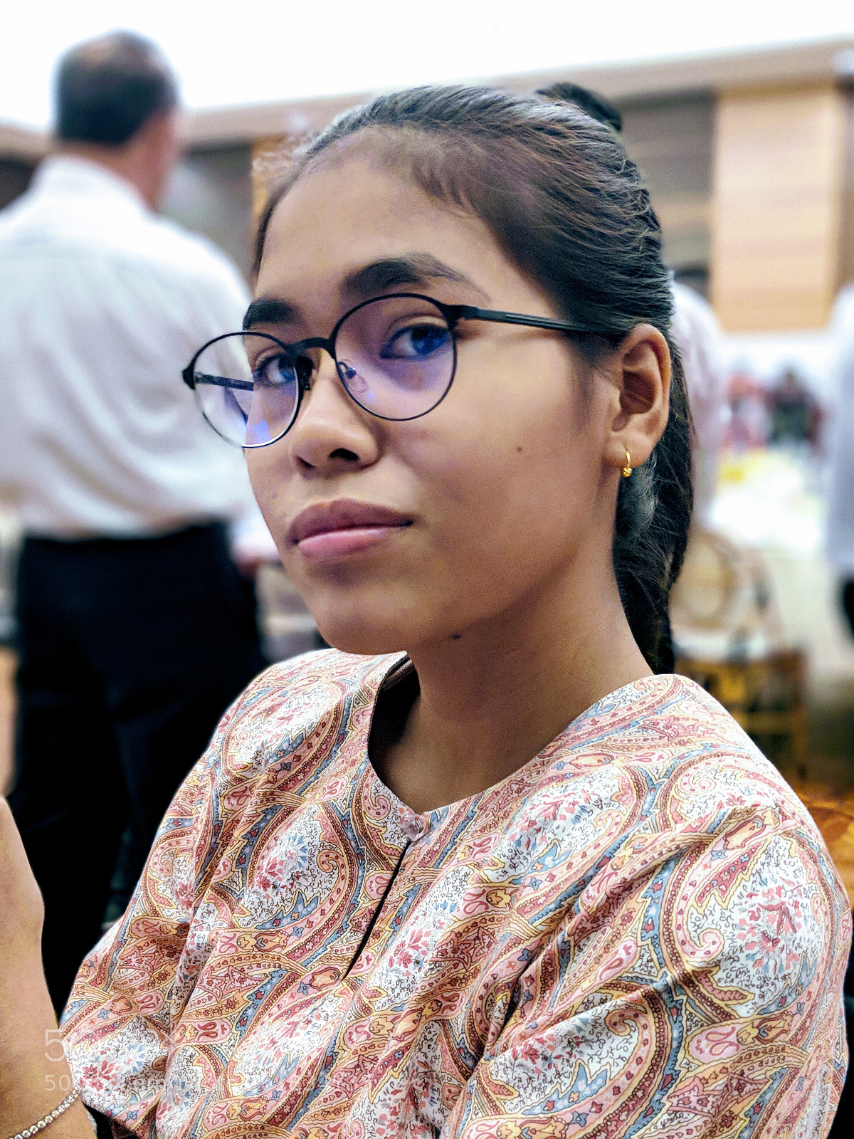 Google Pixel 2 sample photo. Smirk photography