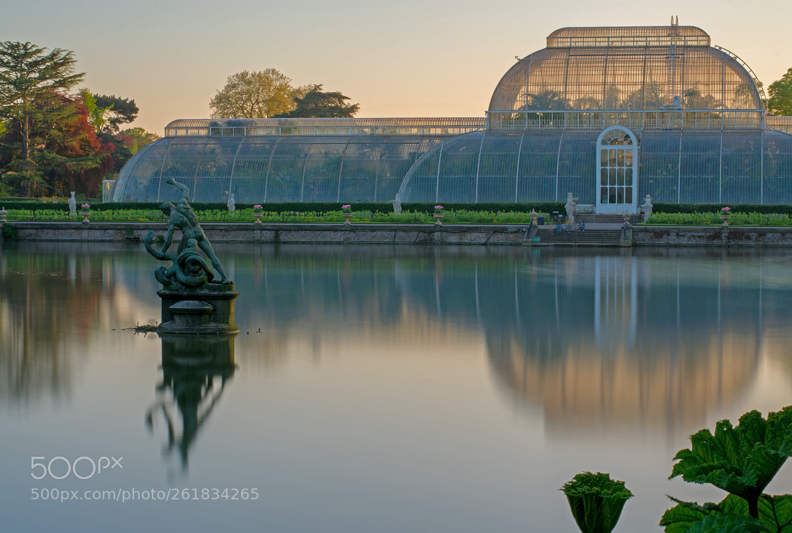 Nikon D3400 sample photo. Palm house long exposure photography