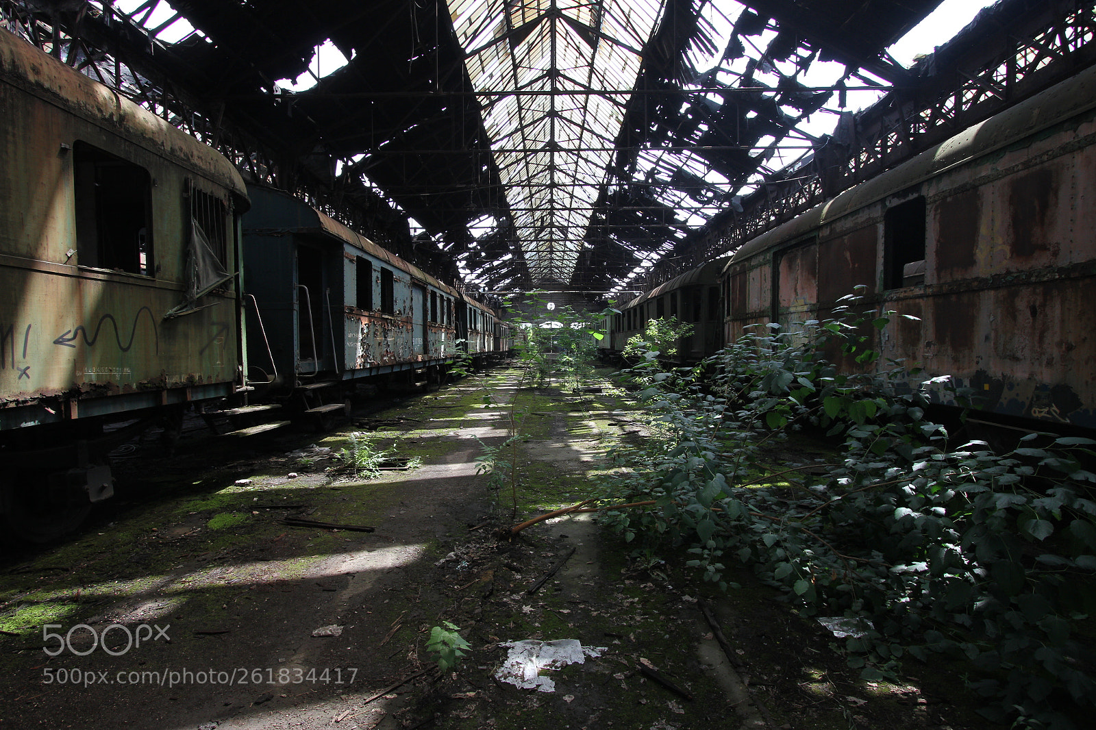 Canon EF-S 10-22mm F3.5-4.5 USM sample photo. Istvántelek train depot photography