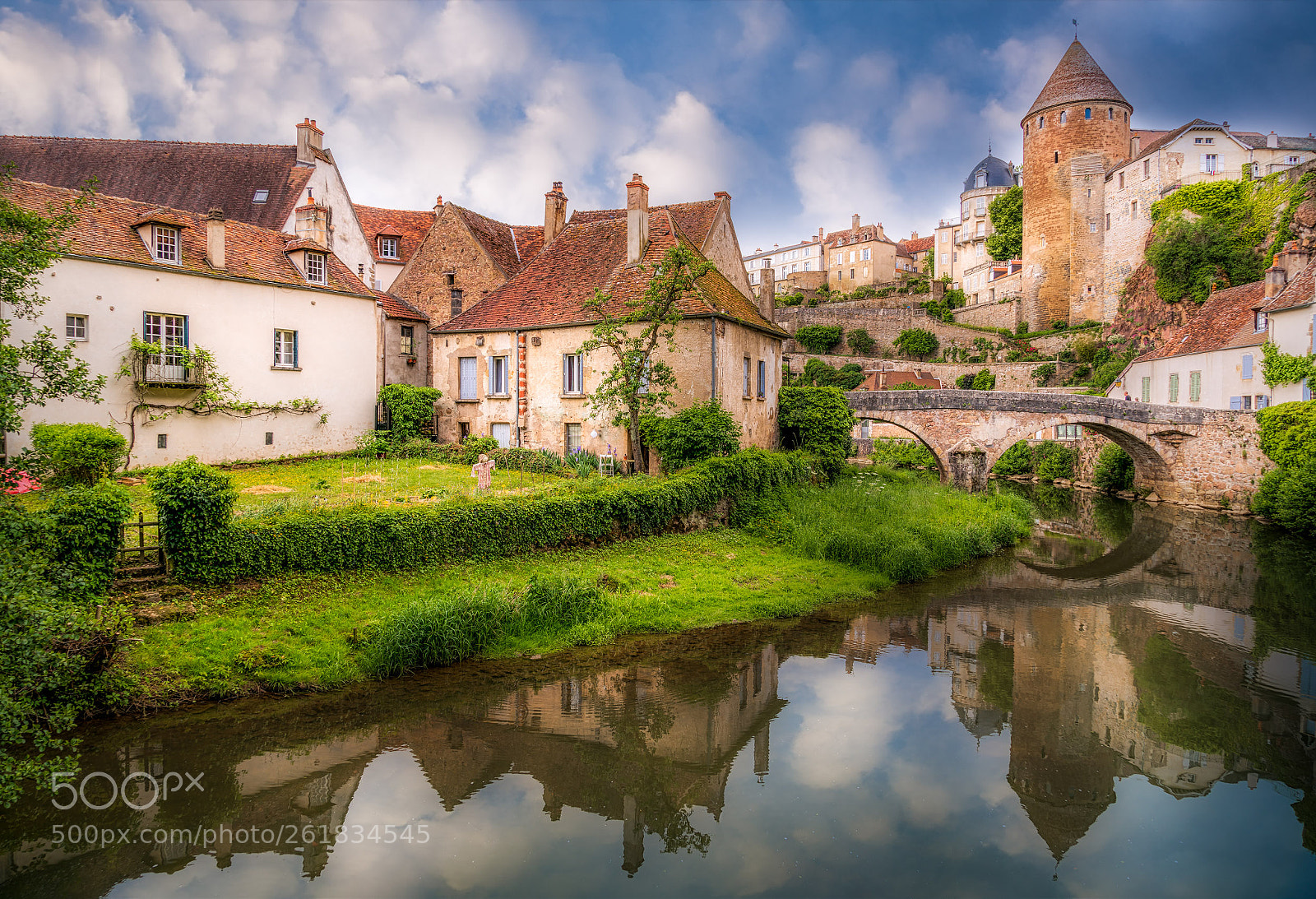 Sony a7R II sample photo. Semur-en-auxois, burgundy, france photography