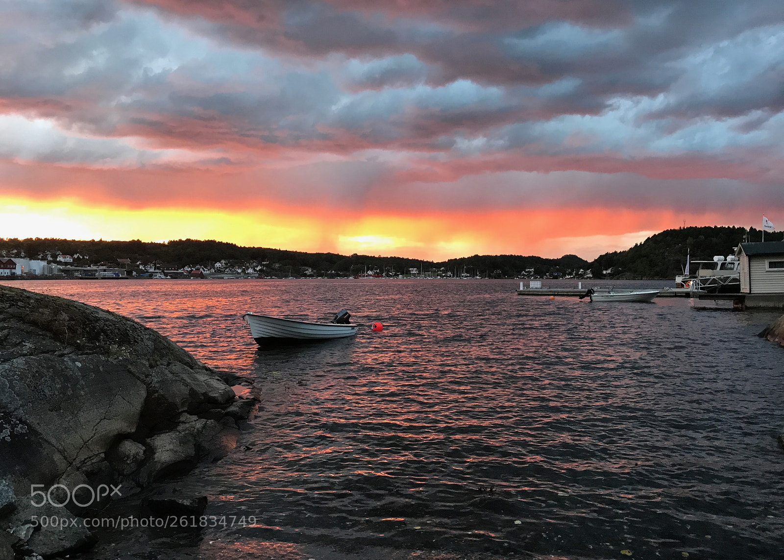Apple iPhone 7 sample photo. Tjøme sunset photography
