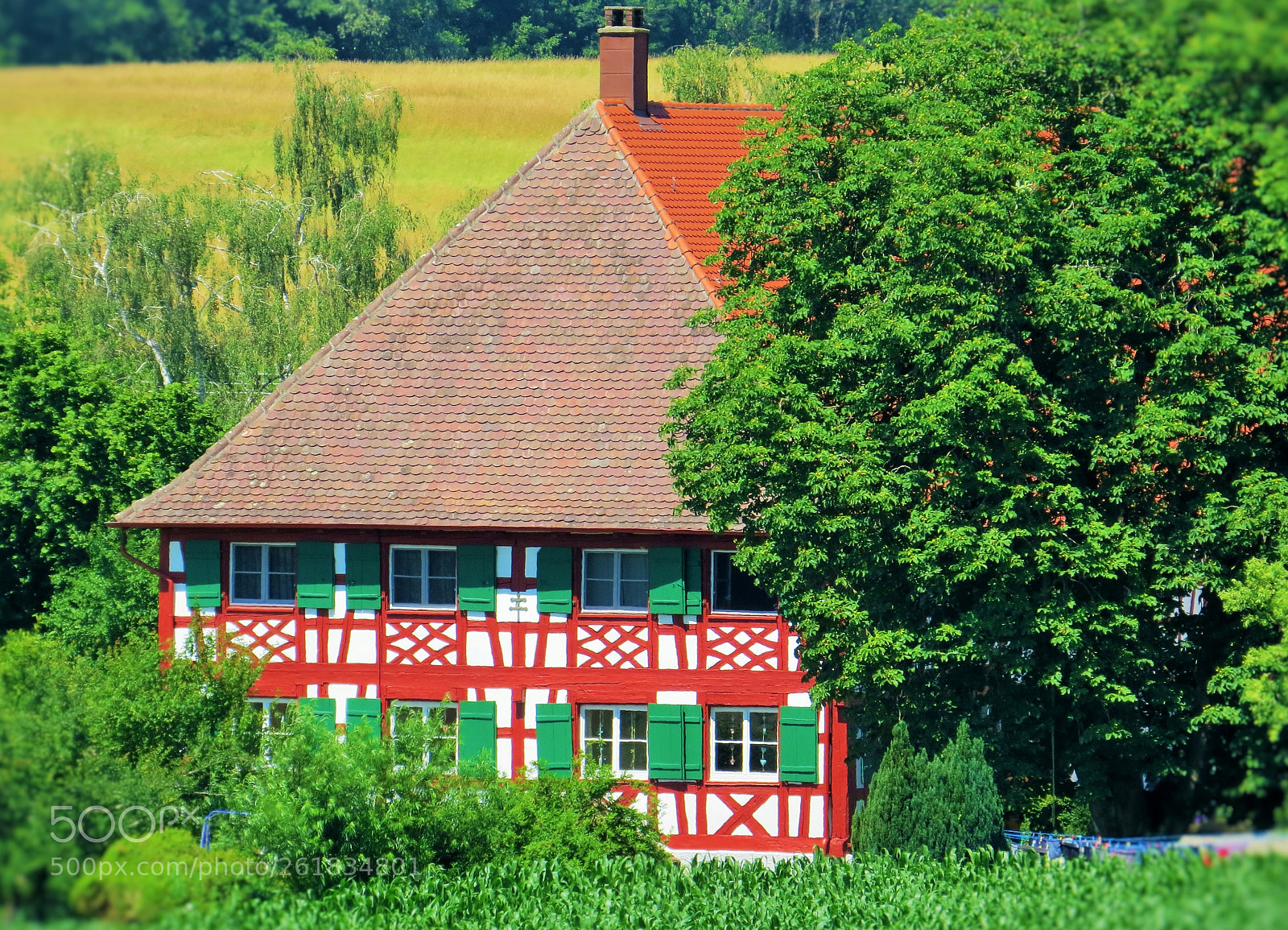 Canon PowerShot SX50 HS sample photo. Half timbered farmhouse in photography